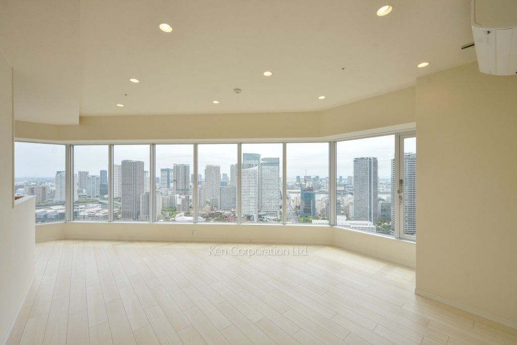 Brillia ist Tower 勝どきの写真 居室（LDなど） ※37階の同じ間取タイプを撮影。仕様が異なることがあります。