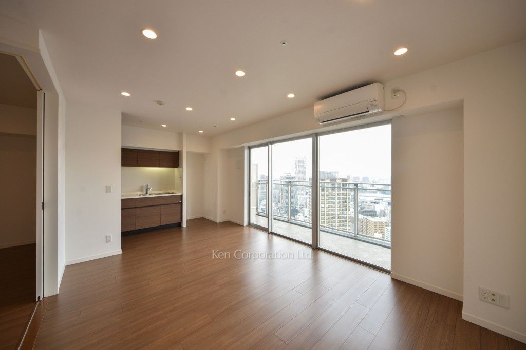 Brillia ist Tower 勝どきの写真 居室（LDなど） ※34階の同じ間取タイプを撮影。仕様が異なることがあります。