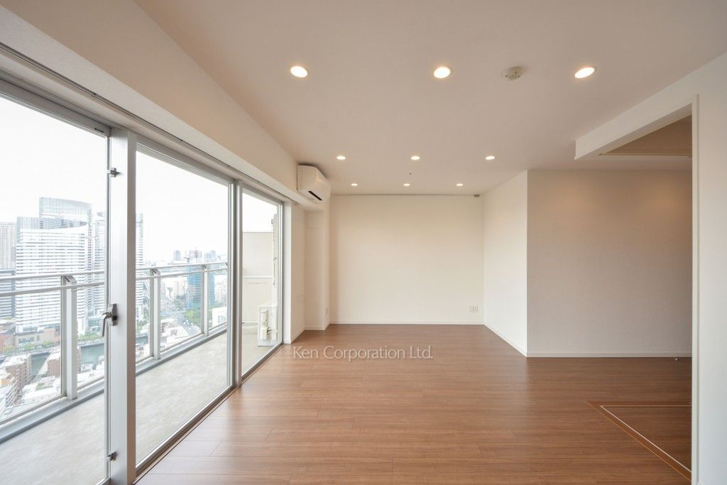 Brillia ist Tower 勝どきの写真 居室（LDなど） ※34階の同じ間取タイプを撮影。仕様が異なることがあります。