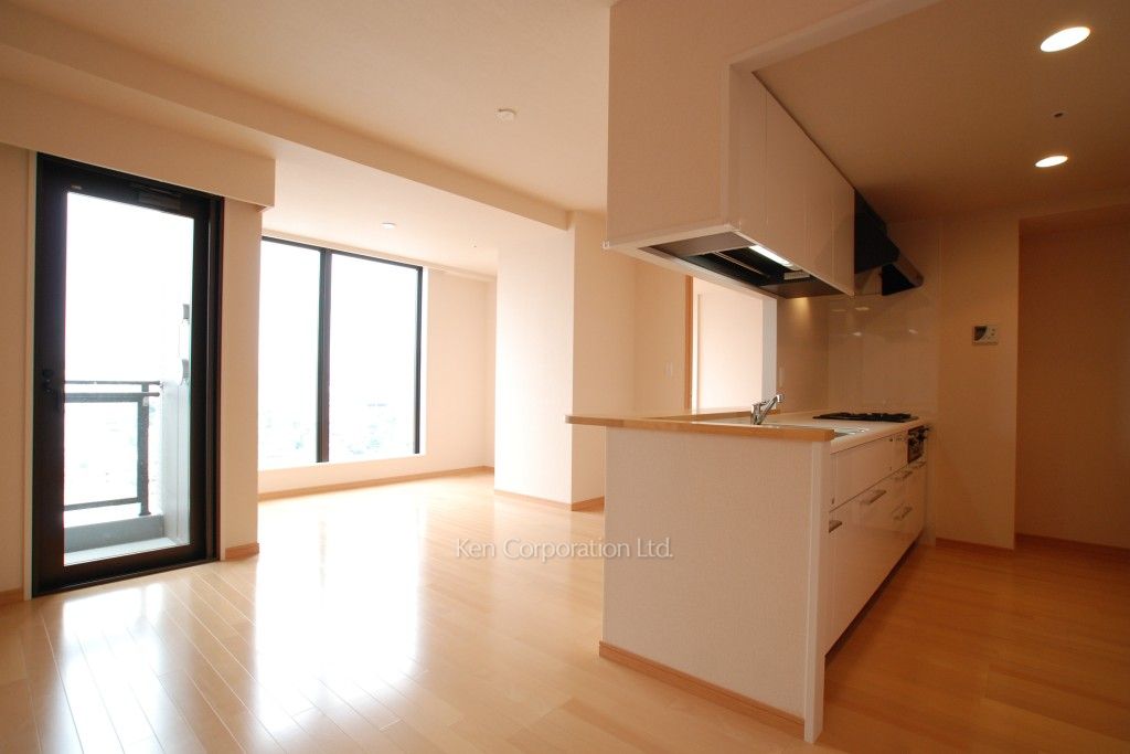 MFPR目黒タワーの写真 居室（LDなど） ※13階の同じ間取タイプを撮影。仕様が異なることがあります。