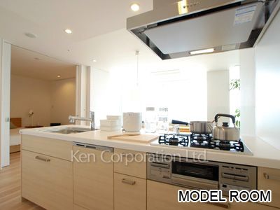 キッチン ※16階の同じ間取タイプを撮影。仕様が異なることがあります。