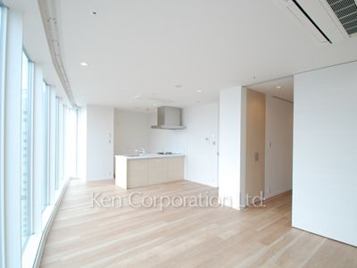 スカイハウス浜離宮の写真 リビングダイニング ※16階の同じ間取タイプを撮影。仕様が異なることがあります。