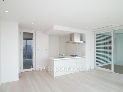 スカイハウス浜離宮の写真 リビングダイニング ※23階の同じ間取タイプを撮影。仕様が異なることがあります。