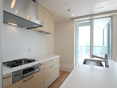 スカイハウス浜離宮の写真 キッチン ※16階の同じ間取タイプを撮影。仕様が異なることがあります。