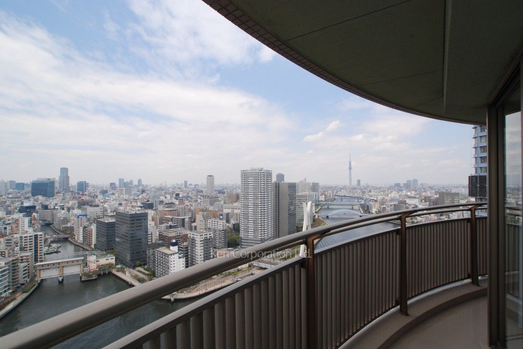 リバーポイントタワーの写真 バルコニー