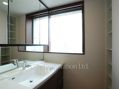 MOMENTO SHIODOMEの写真 パウダールーム ※19階の同じ間取タイプを撮影。仕様が異なることがあります。