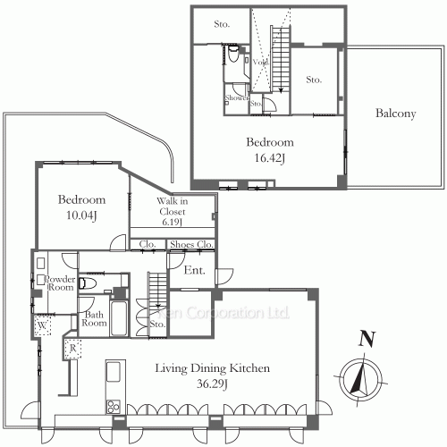 マナー元麻布の写真 間取り