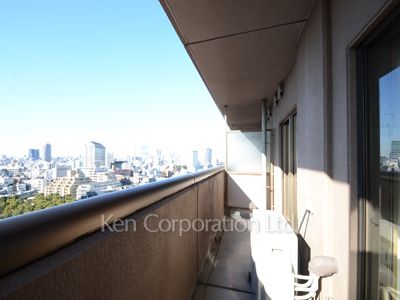 恵比寿ガーデンテラス弐番館の写真 バルコニー