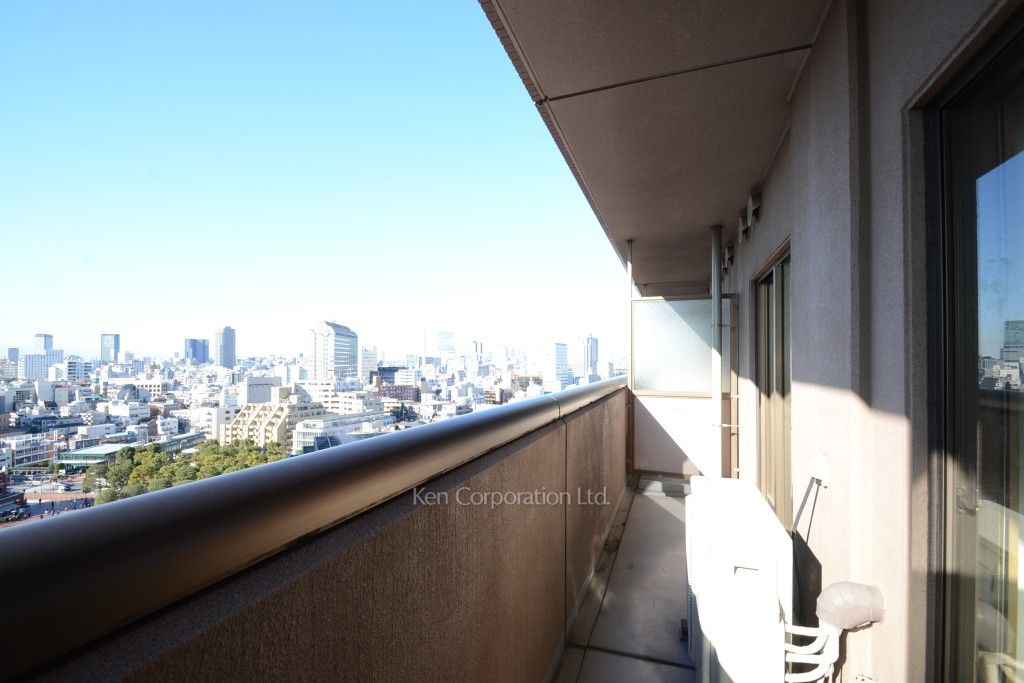 恵比寿ガーデンテラス弐番館の写真 バルコニー