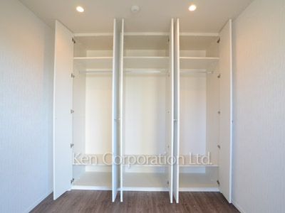 THE ROPPONGI TOKYO SUPERIOR RESIDENCEの写真 クローゼット ※10階の同じ間取タイプを撮影。仕様が異なることがあります。