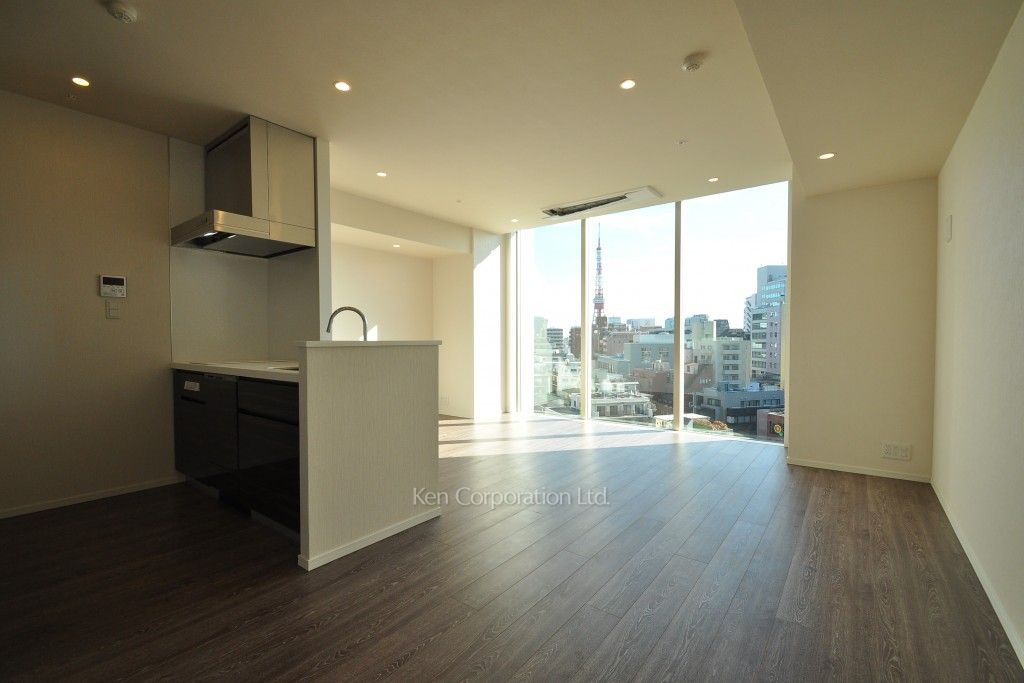 THE ROPPONGI TOKYO SUPERIOR RESIDENCEの写真 リビングダイニング ※10階の同じ間取タイプを撮影。仕様が異なることがあります。