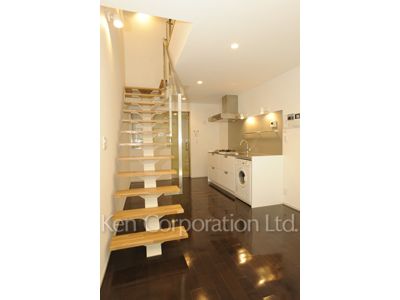 カスタリア麻布十番七面坂の写真 居室（LDなど） ※1階の同じ間取タイプを撮影。仕様が異なることがあります。