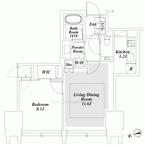 ラ・トゥール新宿グランドの写真 間取り