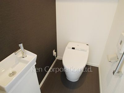 パークアクシス御成門の写真 トイレ ※19階の同じ間取タイプを撮影。仕様が異なることがあります。