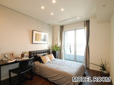 パークアクシス御成門の写真 ベッドルーム ※18階の同じ間取タイプを撮影。仕様が異なることがあります。