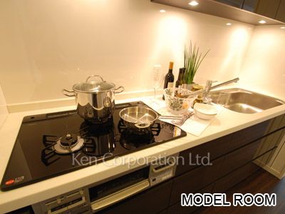 パークアクシス御成門の写真 キッチン ※18階の同じ間取タイプを撮影。仕様が異なることがあります。