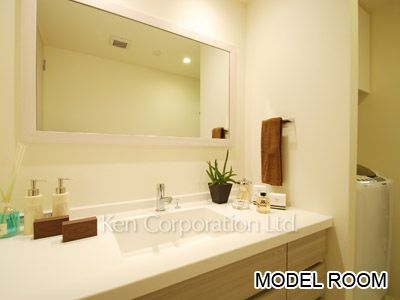 パークアクシス御成門の写真 パウダールーム ※18階の同じ間取タイプを撮影。仕様が異なることがあります。