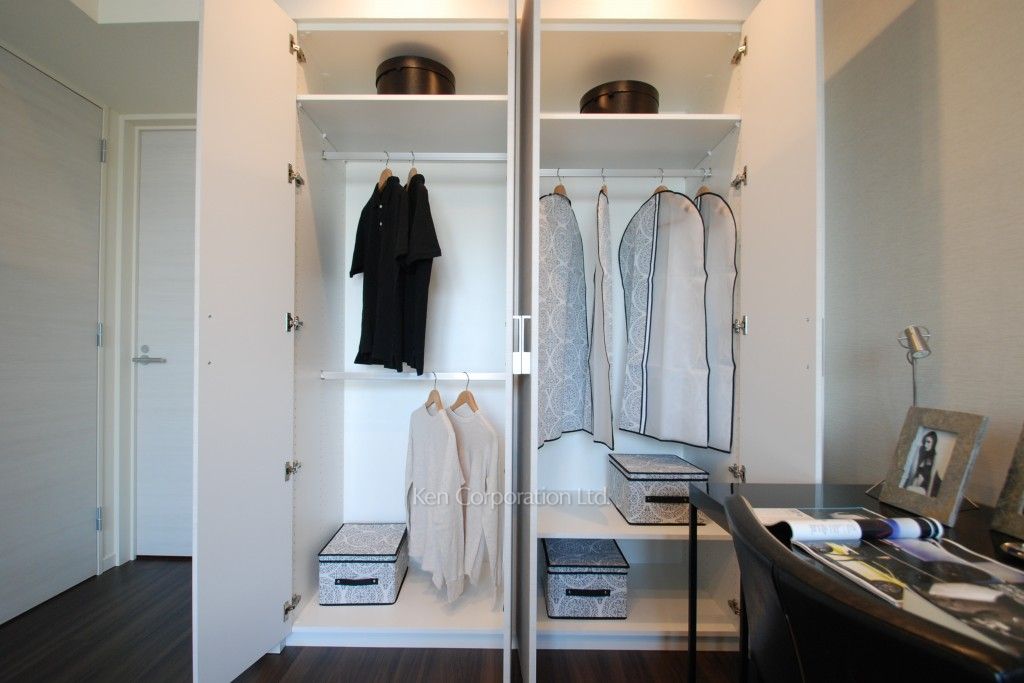 パークアクシス御成門の写真 クローゼット ※18階の同じ間取タイプを撮影。仕様が異なることがあります。