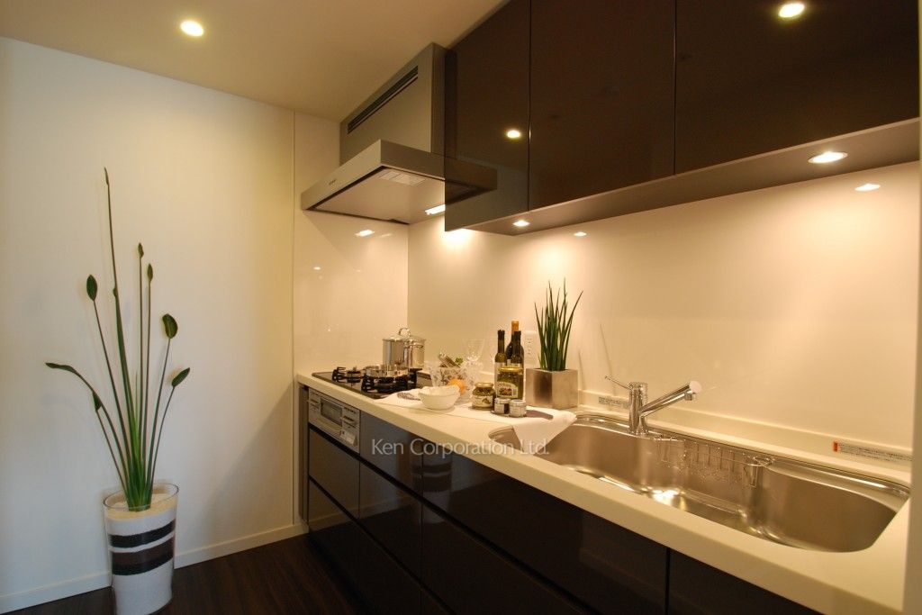 パークアクシス御成門の写真 キッチン ※18階の同じ間取タイプを撮影。仕様が異なることがあります。