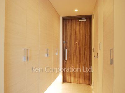 パークアクシス御成門の写真 玄関 ※20階の同じ間取タイプを撮影。仕様が異なることがあります。