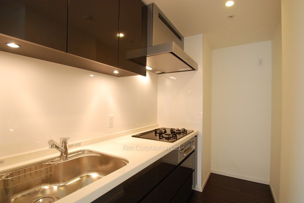 パークアクシス御成門の写真 キッチン ※20階の同じ間取タイプを撮影。仕様が異なることがあります。