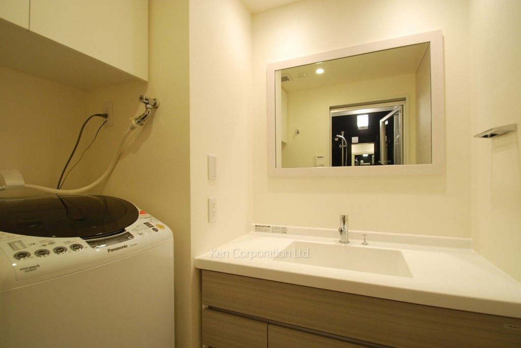 パークアクシス御成門の写真 パウダールーム ※20階の同じ間取タイプを撮影。仕様が異なることがあります。