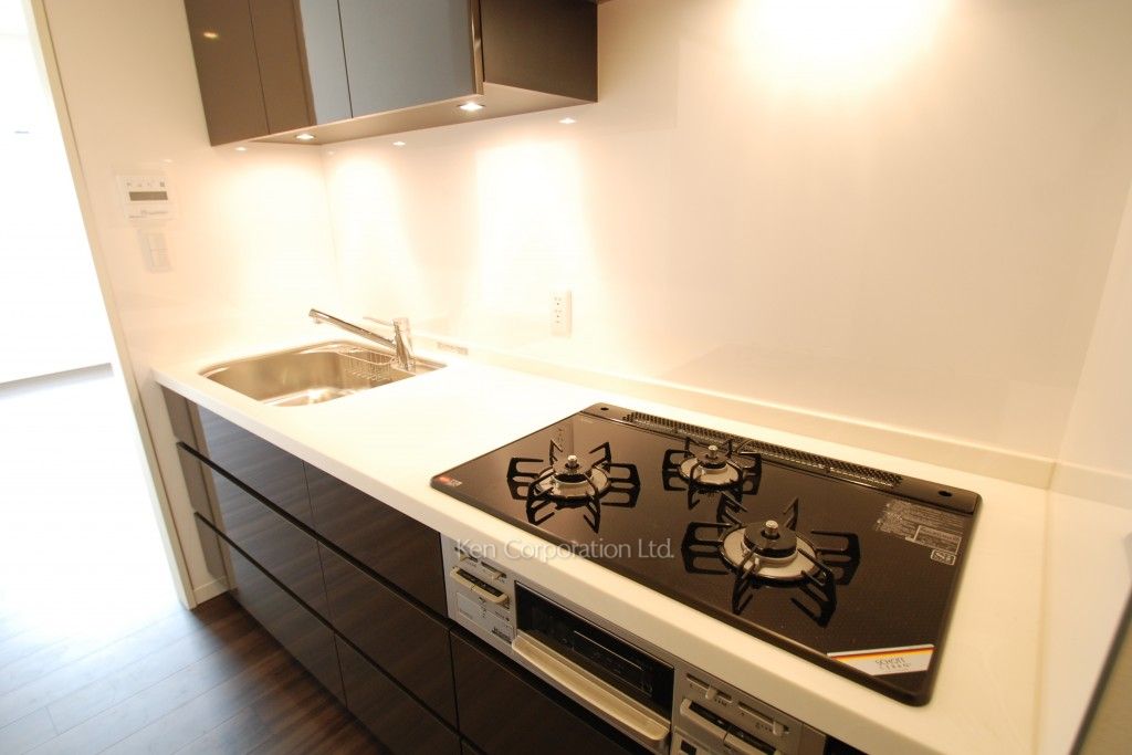 パークアクシス御成門の写真 キッチン ※20階の同じ間取タイプを撮影。仕様が異なることがあります。