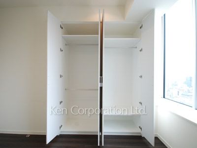 クローゼット ※20階の同じ間取タイプを撮影。仕様が異なることがあります。