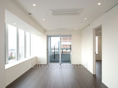 パークアクシス御成門の写真 リビングダイニング ※20階の同じ間取タイプを撮影。仕様が異なることがあります。