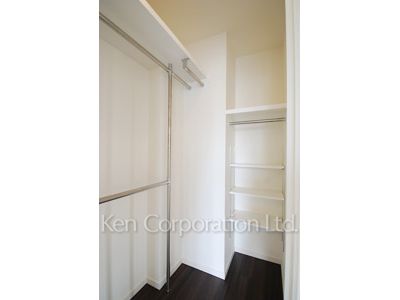 パークアクシス御成門の写真 ウォークインクローゼット ※20階の同じ間取タイプを撮影。仕様が異なることがあります。