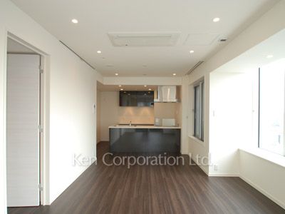 パークアクシス御成門の写真 リビングダイニング ※20階の同じ間取タイプを撮影。仕様が異なることがあります。