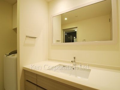 パークアクシス御成門の写真 パウダールーム ※20階の同じ間取タイプを撮影。仕様が異なることがあります。