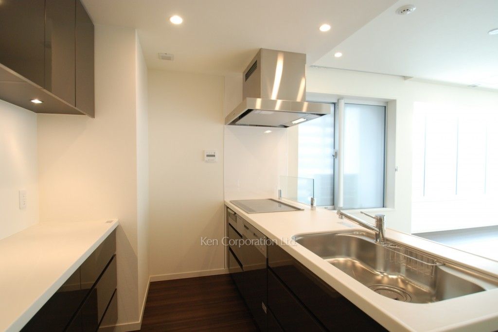 パークアクシス御成門の写真 キッチン ※20階の同じ間取タイプを撮影。仕様が異なることがあります。