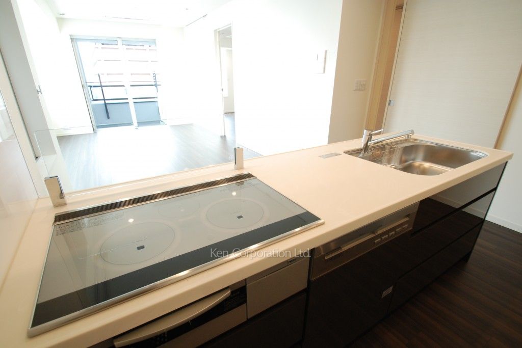 パークアクシス御成門の写真 キッチン ※20階の同じ間取タイプを撮影。仕様が異なることがあります。
