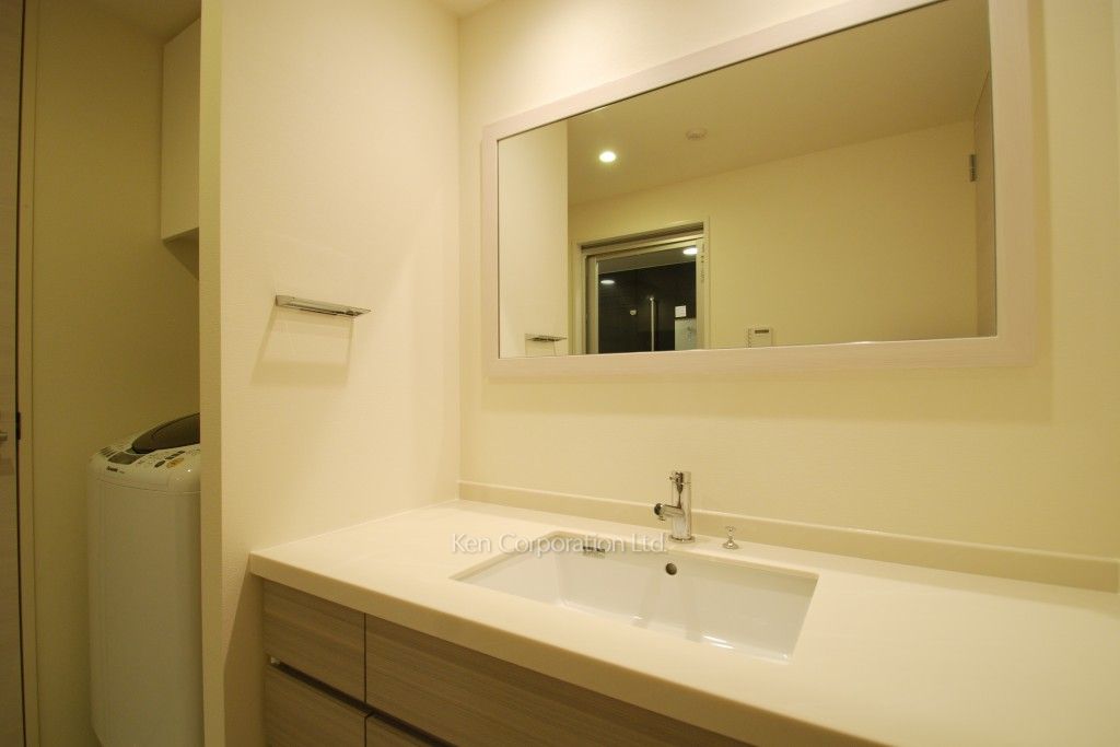 パークアクシス御成門の写真 パウダールーム ※20階の同じ間取タイプを撮影。仕様が異なることがあります。