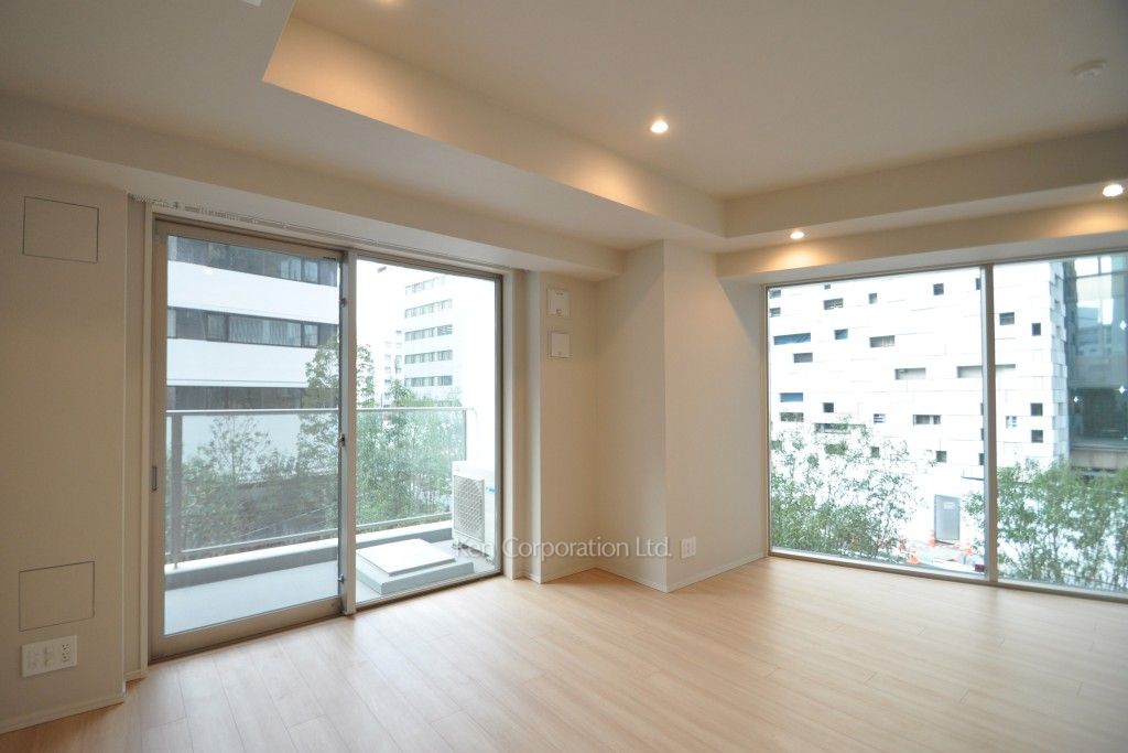 コンフォリア新宿イーストサイドタワーの写真 居室（LDなど） ※2階の同じ間取タイプを撮影。仕様が異なることがあります。