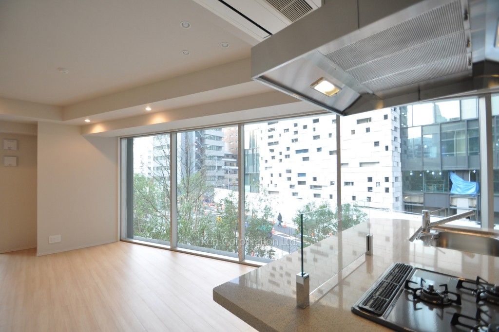 コンフォリア新宿イーストサイドタワーの写真 居室（LDなど） ※2階の同じ間取タイプを撮影。仕様が異なることがあります。