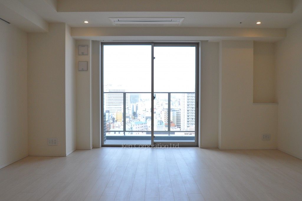 コンフォリア新宿イーストサイドタワーの写真 居室（LDなど） ※17階の同じ間取タイプを撮影。仕様が異なることがあります。