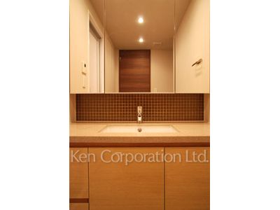 コンフォリア新宿イーストサイドタワーの写真 パウダールーム ※2階の同じ間取タイプを撮影。仕様が異なることがあります。