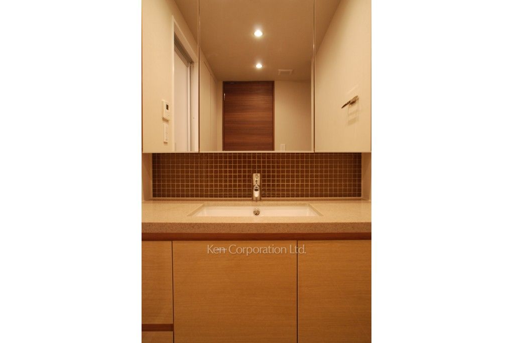 コンフォリア新宿イーストサイドタワーの写真 パウダールーム ※2階の同じ間取タイプを撮影。仕様が異なることがあります。