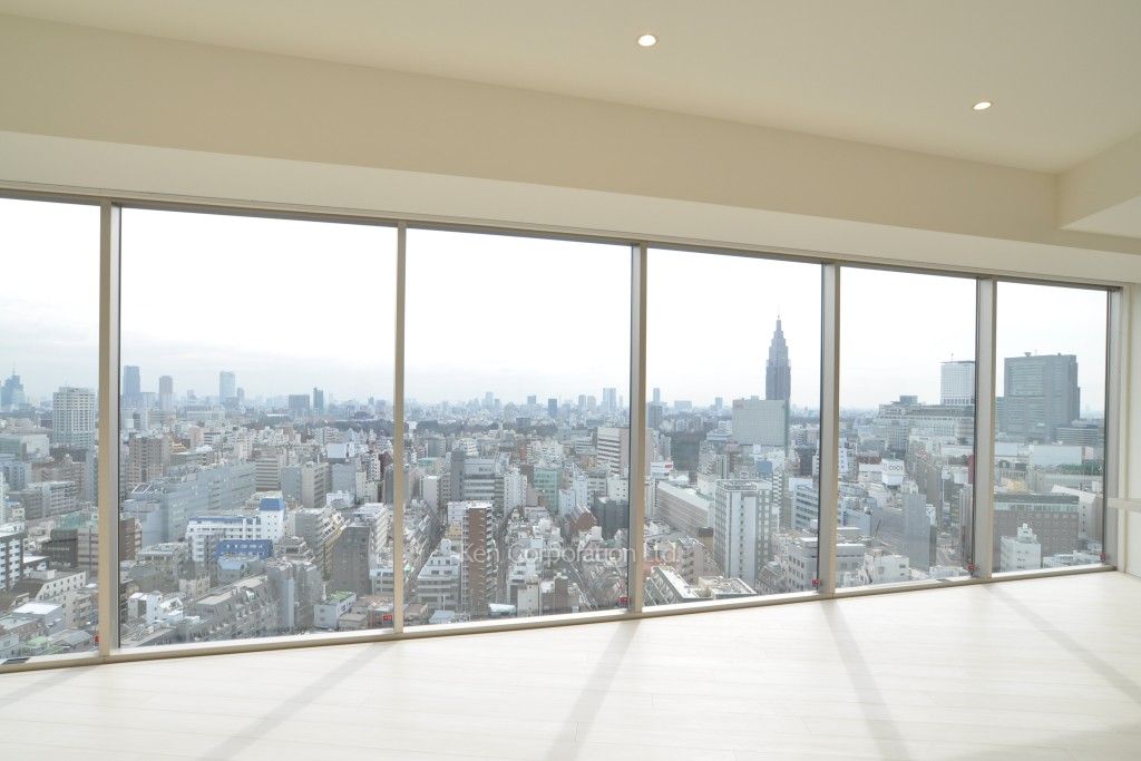コンフォリア新宿イーストサイドタワーの写真 居室（LDなど） ※25階の同じ間取タイプを撮影。仕様が異なることがあります。