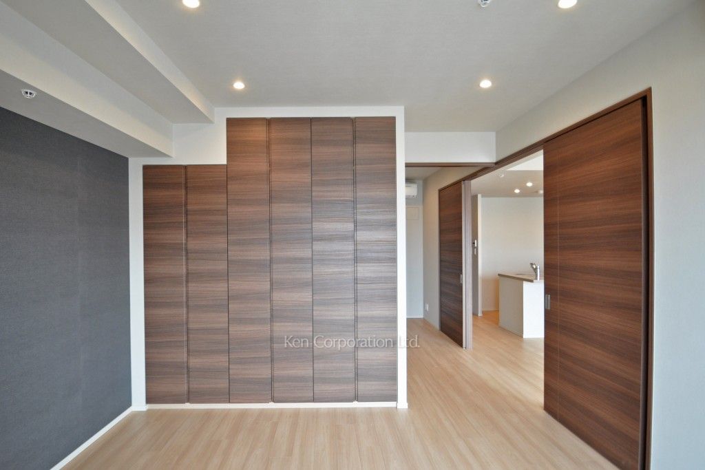 コンフォリア新宿イーストサイドタワーの写真 ベッドルーム ※18階の同じ間取タイプを撮影。仕様が異なることがあります。