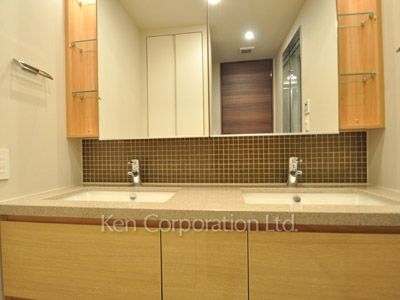 コンフォリア新宿イーストサイドタワーの写真 パウダールーム ※30階の同じ間取タイプを撮影。仕様が異なることがあります。