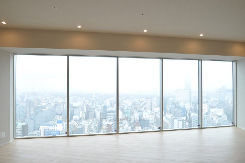 コンフォリア新宿イーストサイドタワーの写真 居室（LDなど） ※30階の同じ間取タイプを撮影。仕様が異なることがあります。