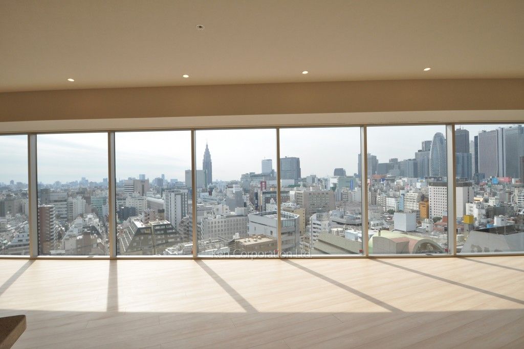 コンフォリア新宿イーストサイドタワーの写真 居室（LDなど） ※18階の同じ間取タイプを撮影。仕様が異なることがあります。