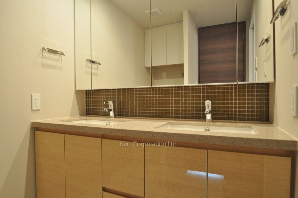 コンフォリア新宿イーストサイドタワーの写真 パウダールーム ※18階の同じ間取タイプを撮影。仕様が異なることがあります。