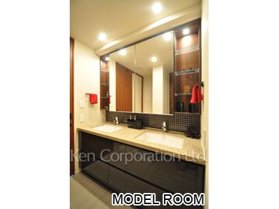 コンフォリア新宿イーストサイドタワーの写真 パウダールーム ※27階の同じ間取タイプを撮影。仕様が異なることがあります。