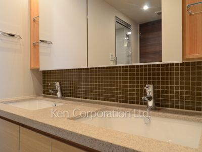 コンフォリア新宿イーストサイドタワーの写真 パウダールーム ※30階の同じ間取タイプを撮影。仕様が異なることがあります。