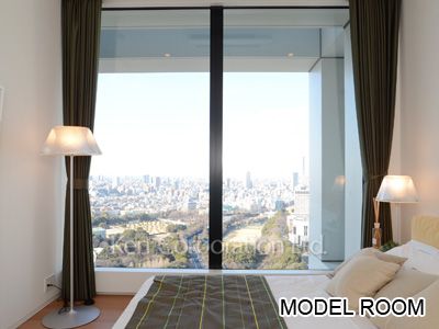 AKASAKA K-TOWER RESIDENCEの写真 ベッドルーム ※26階の同じ間取タイプを撮影。仕様が異なることがあります。