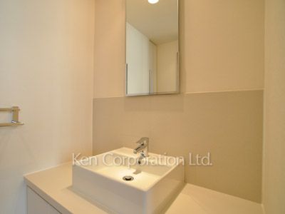 パークアクシス青山一丁目タワーの写真 パウダールーム ※12階の同じ間取タイプを撮影。仕様が異なることがあります。